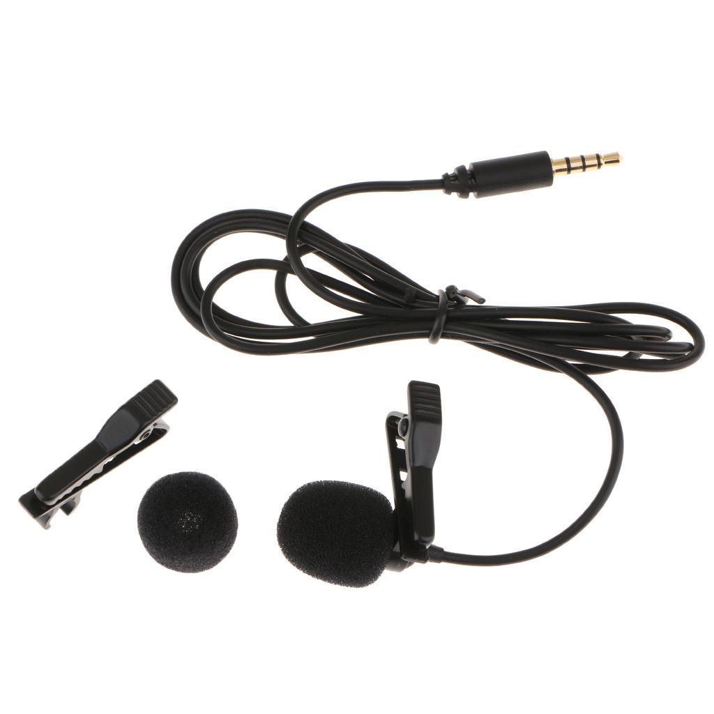 BY-LM10 Lapel External Lavalier Interview Recording Microphone