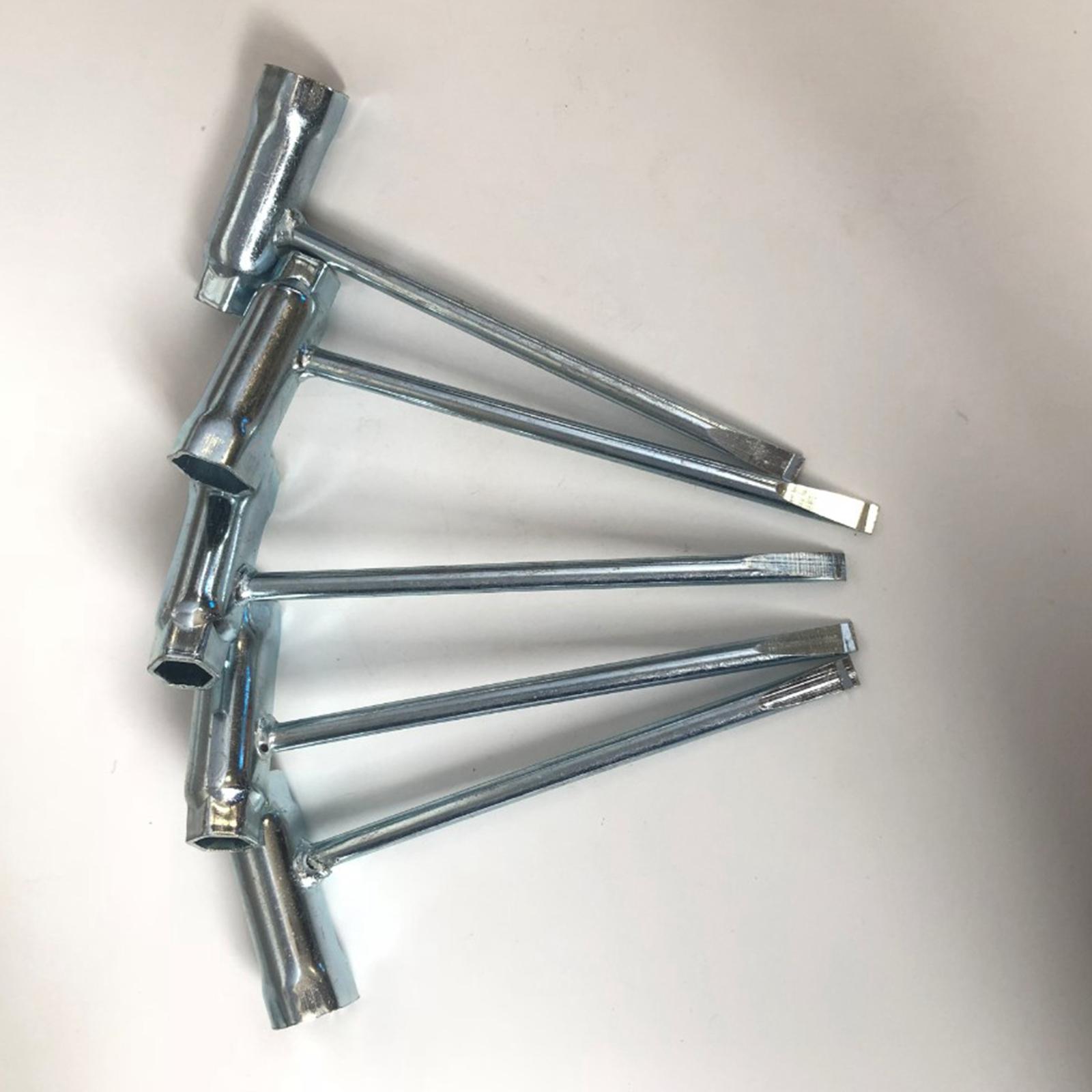5x Chainsaw Scrench Combination Screwdriver and Wrench T-Wrench Spanner Tool
