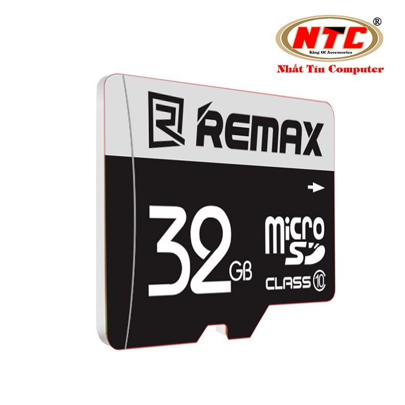 Thẻ nhớ microSDHC Remax 32GB Class 10 80MB/s (Đen) - Hàng Chính Hãng