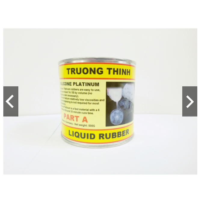 SILICONE Trong Cao Cấp 1:1 (1Kg) làm khuôn resin