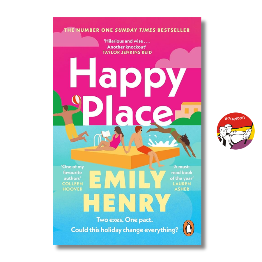 Sách - Happy Place by Emily Henry - The Number One Sunday Time Bestseller/ Fiction/English