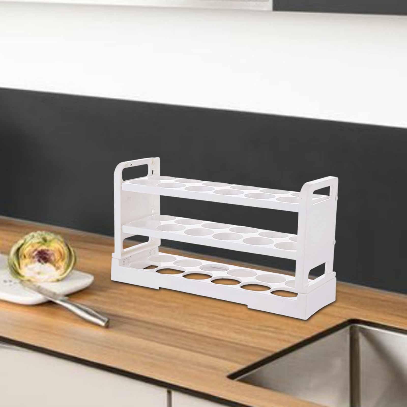3Pcs Multi Layer Egg Storage Box Dispenser Egg Holder Egg
