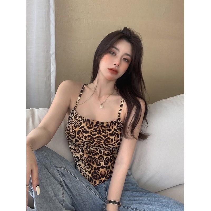 ÁO TOP DA BÁO HAI DÂY FREESIZE