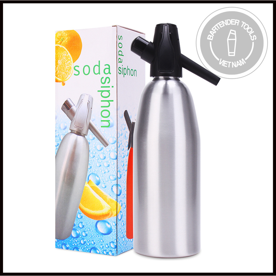 Bình xịt soda Siphon 1L | Dụng cụ bartender