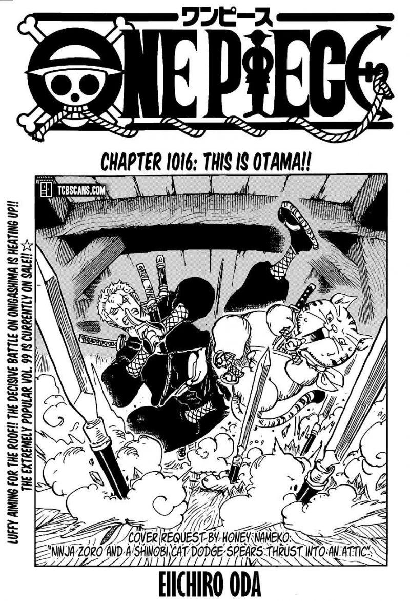 đảo hải tặc - one piece chapter 1016 1