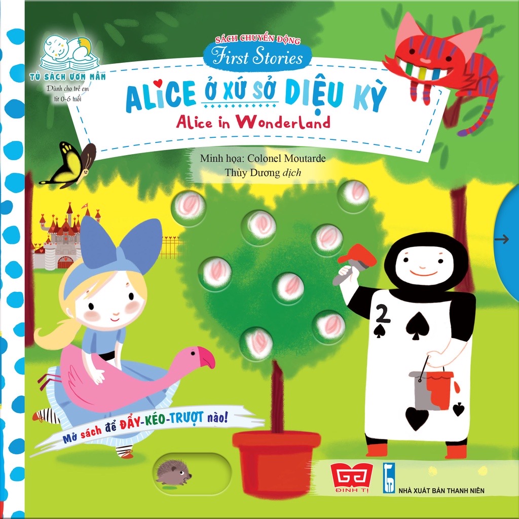 Sách Tương Tác Chuyển Động First Stories Cho Bé 0 - 6 Tuổi - Đinh Tị - Mộc Nhiên