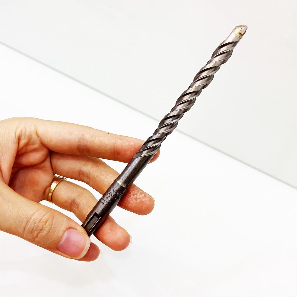 MŨI KHOAN BÊ TÔNG SDS ĐƯỜNG KÍNH PHI Ø10 DÀI 160MM ĐẦU DẸT KYNKO MKDBTSDSP-10160