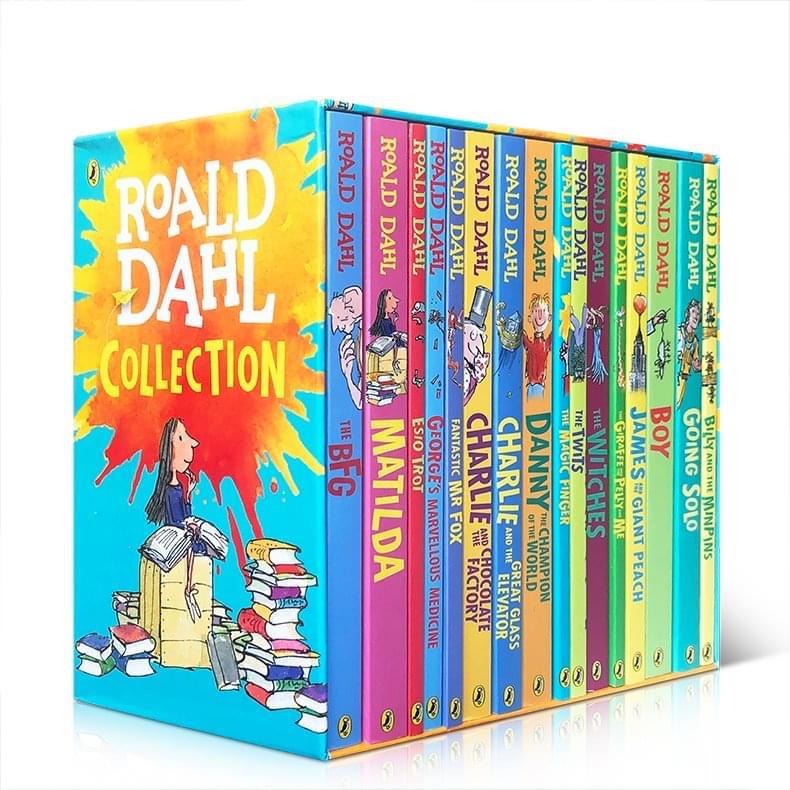 ROALD DAHL COLLECTION - nhập khẩu -20Q kèm file nghe