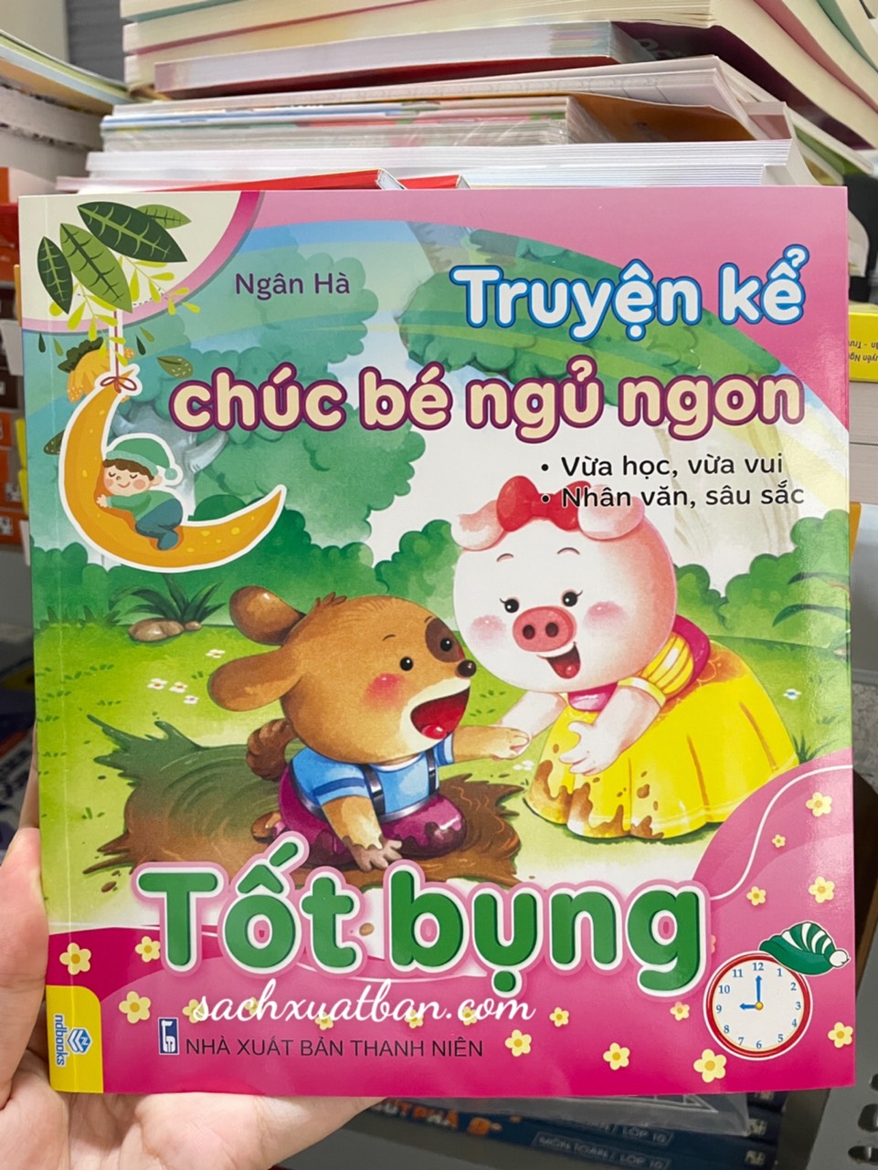 Combo 4 cuốn Truyện Kể Chúc Bé Ngủ Ngon - Vừa học vừa vui, Nhân văn, Sâu sắc