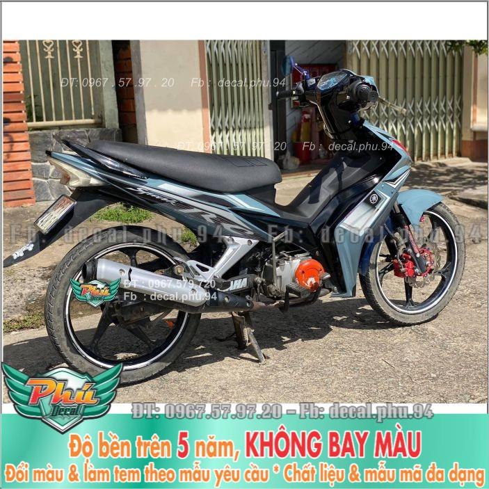 Tem rời Exciter 2006-2010 Xám xi măng  -1