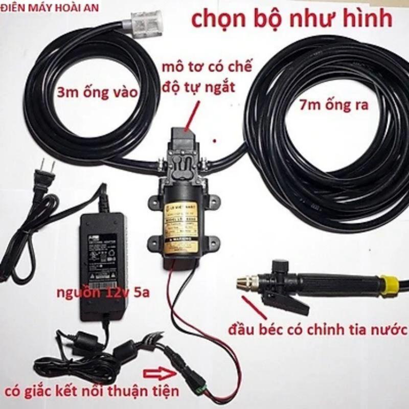 Bộ xịt xe tăng áp lực , vệ sinh máy lạnh , tưới cây, tưới lan, phun thuoc