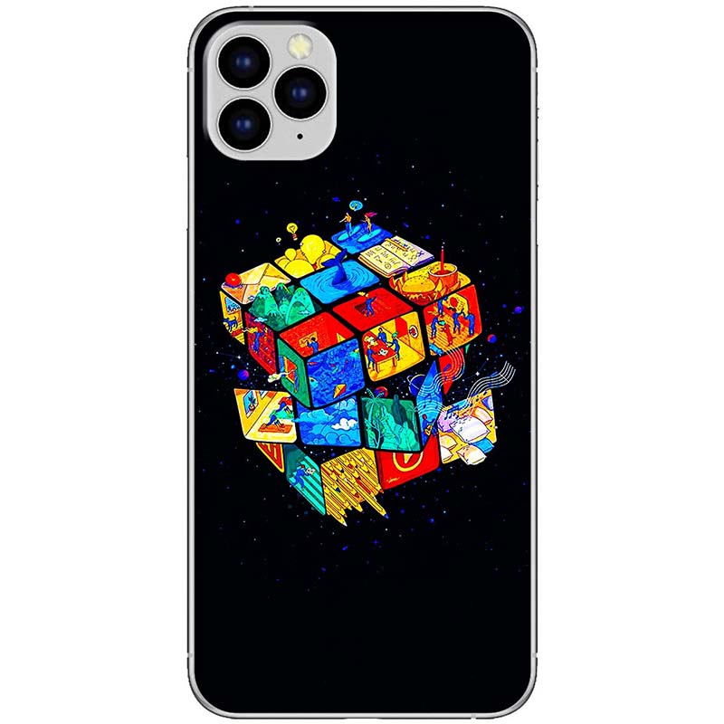 Ốp lưng dành cho iPhone 11 Pro mẫu Rubik