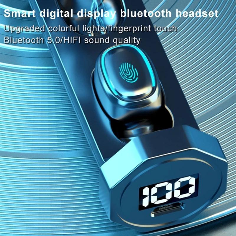 Tai nghe không dây TZUZL TWS-201 Bluetooth 5.0 điều khiển cảm ứng âm thanh nổi chống nước kèm hộp sạc