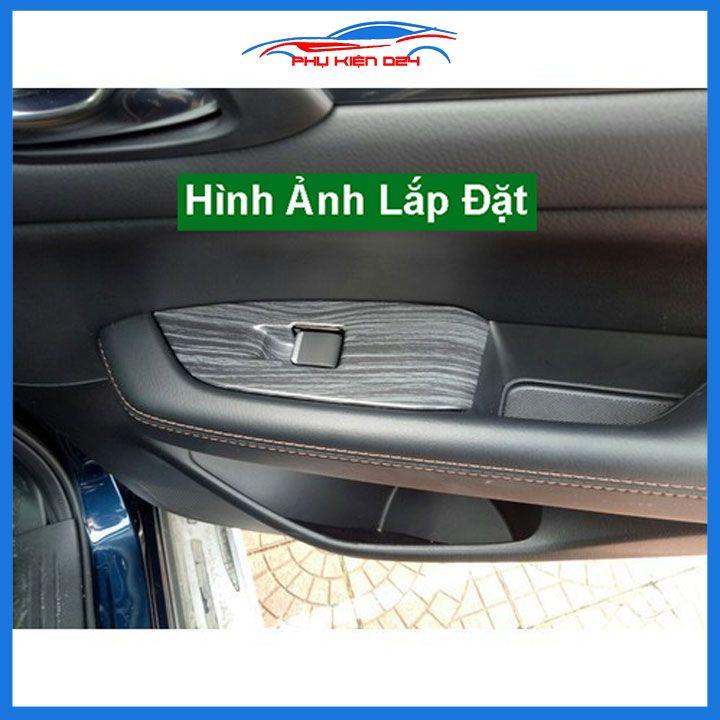 Ốp nội thất CX8, CX-8 2019-2020-2021-2022 vân đá nhựa ABS bảo vệ chống trầy xước và làm đẹp xe