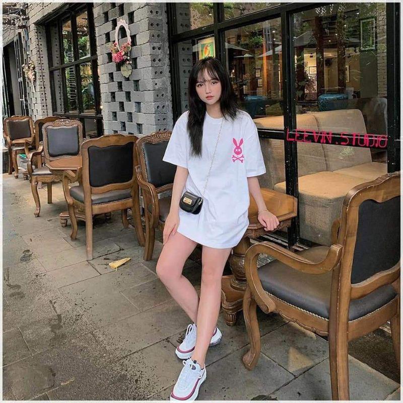 Áo thun tay lỡ Unisex, áo phông form rộng