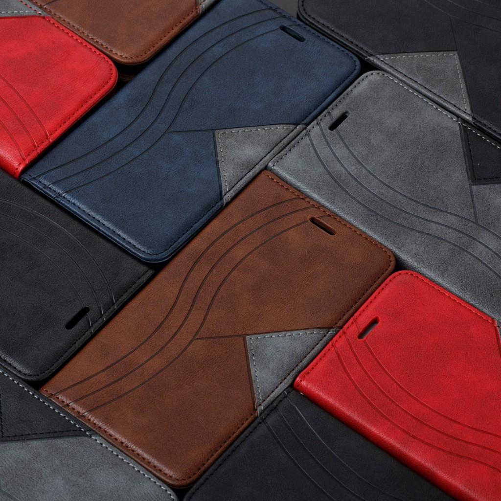 Ốp lưng da ví gập cho Apple iPhone 11 Pro Max iPhone X XS Max XR iPhone 8 Plus iPhone 7 Plus SE2