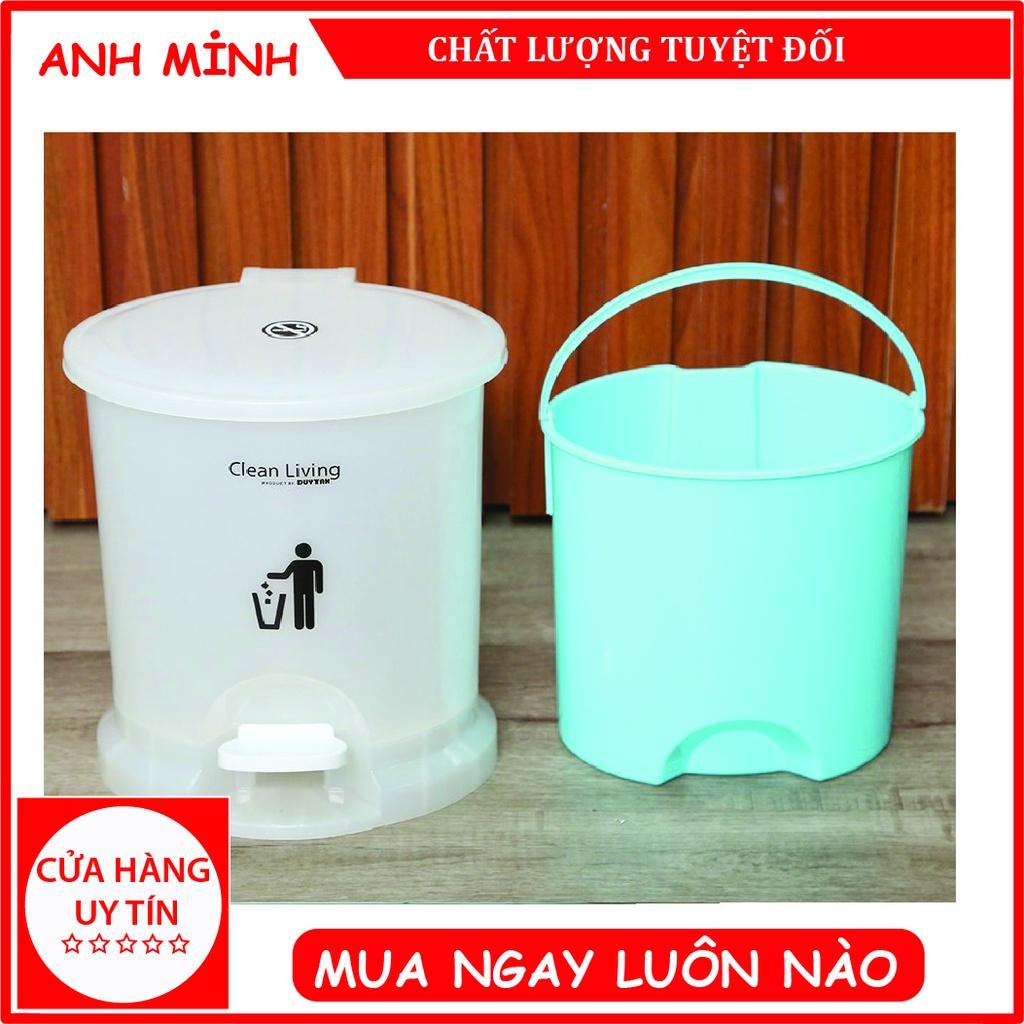 Thùng Rác Oval Nhỏ Duy Tân