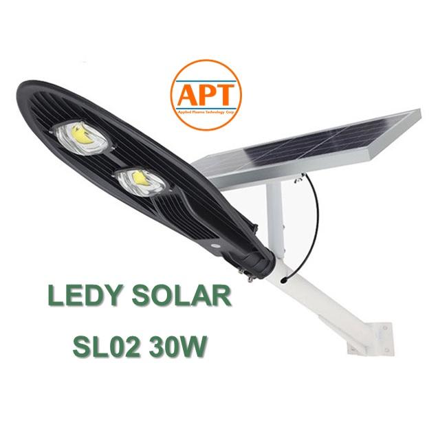 Đèn LED năng lượng mặt trời - LEDY SOLAR SL02-30W - Chip LED Nhật Bản số 1 Thế giới - Đủ công suất, đủ 12 giờ