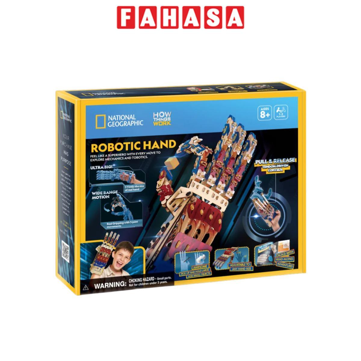 Đồ Chơi Lắp Ráp Bàn Tay Robot Nat Geo - National Geographic DS1133h