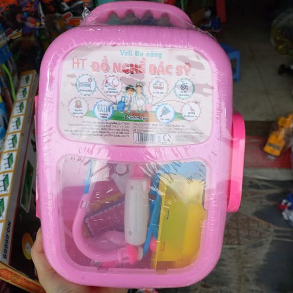 Đồ chơi vali bác sĩ đồ khám có pin