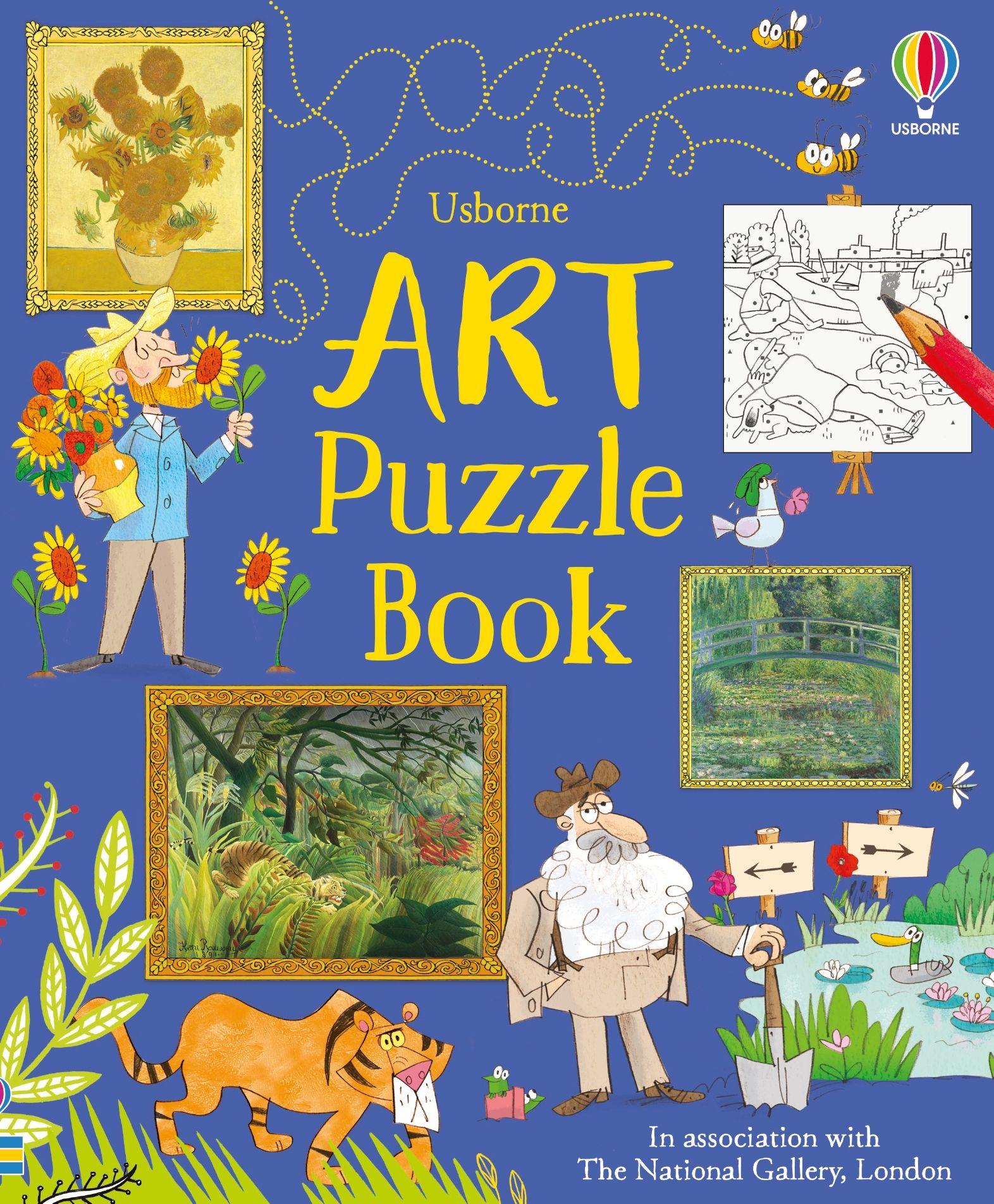 Sách ngoại văn: Art Puzzle Book