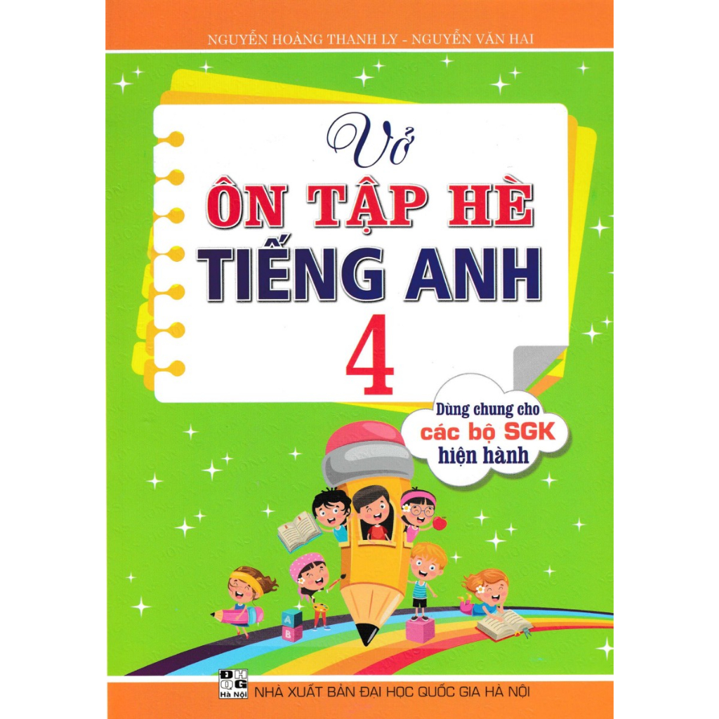 Vở ôn hè tập tiếng anh 4