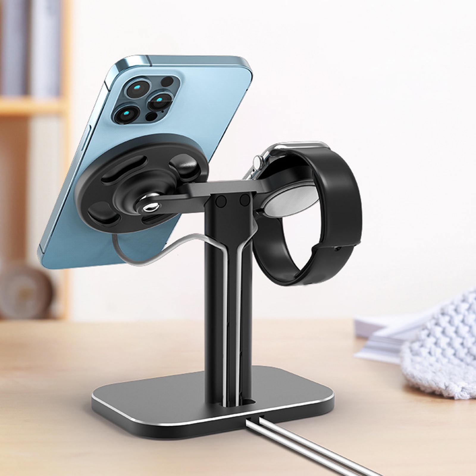 Charger Stand Adjustable Aluminum Alloy for MagSafe for Watch Series