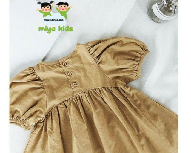 Váy tay bồng Bé gái siêu xinh