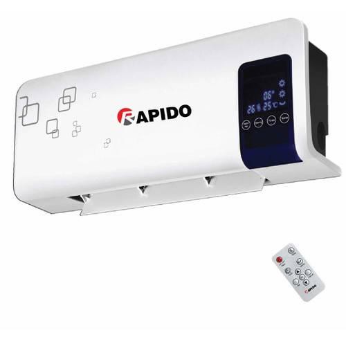 Máy sưởi gốm Ceramic Rapido RCH2000-D (Có điều khiển từ xa) - Hàng chính hãng