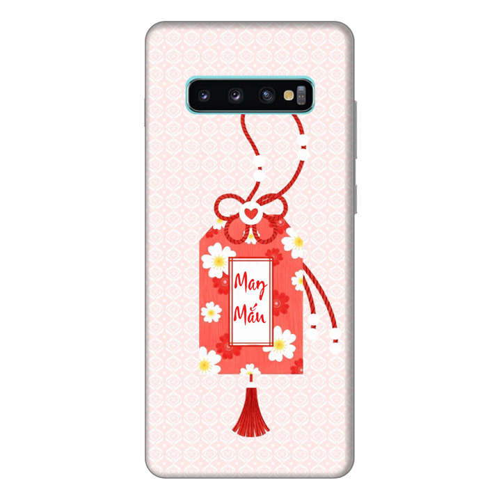 Ốp lưng điện thoại Samsung S10 Plus hình Hoa Đỏ