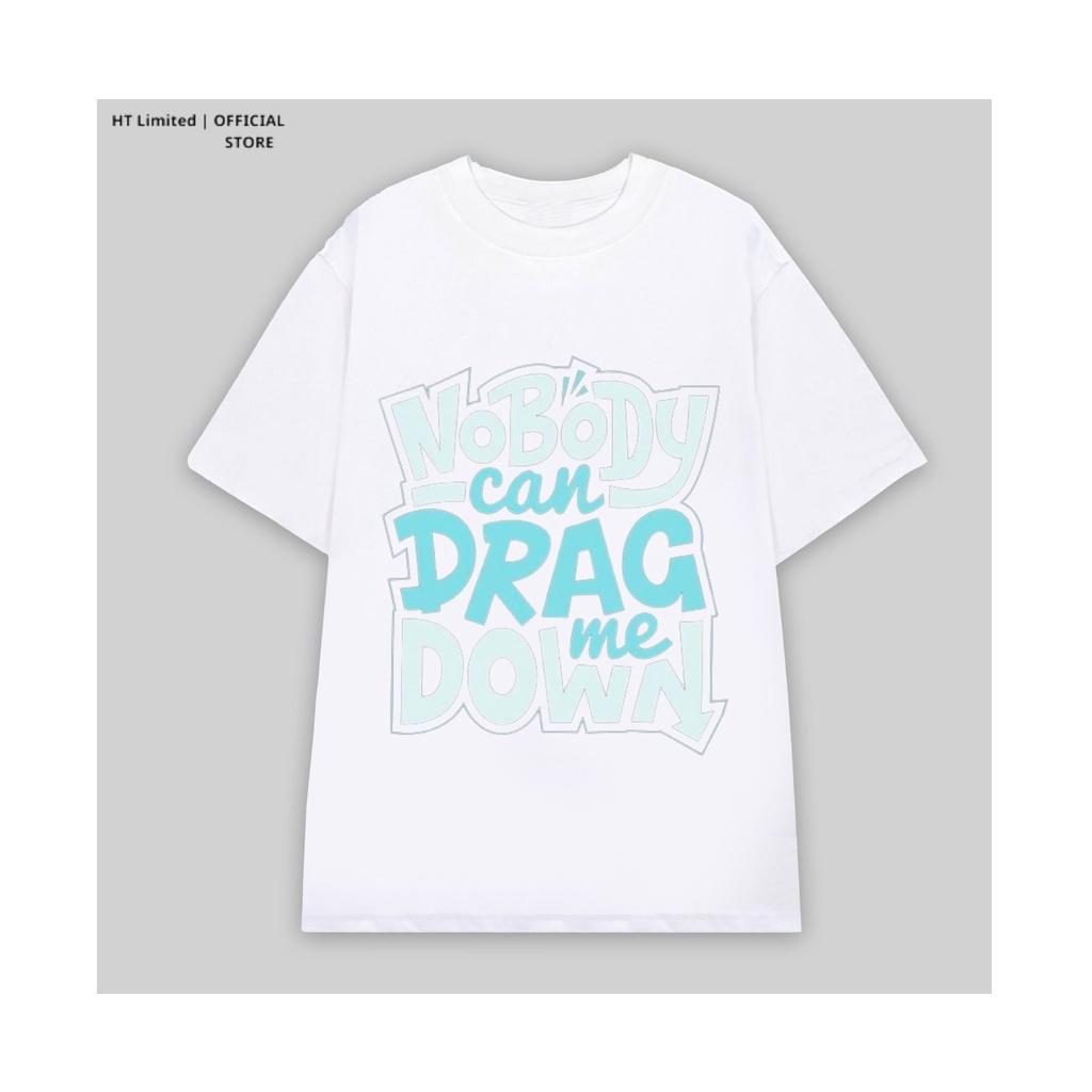Áo thun thiết kế Unisex họa tiết nobody basic local brand, Cotton Cao Cấp 100%