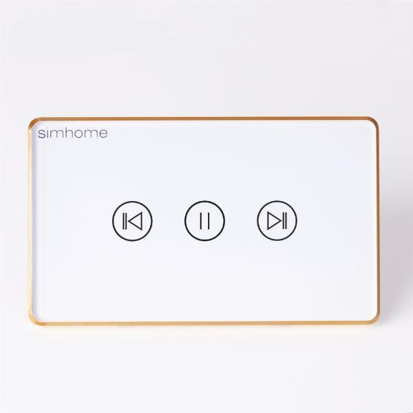 Công tắc điều khiển cửa cuốn, rèm cửa WIFI SimHome S2