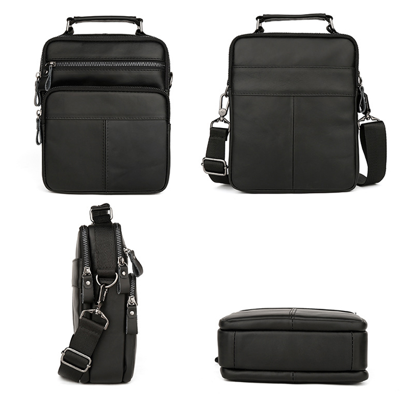 Túi đeo chéo nam DA BÒ THẬT phong cách mới  - BEE GEE TDCN9196