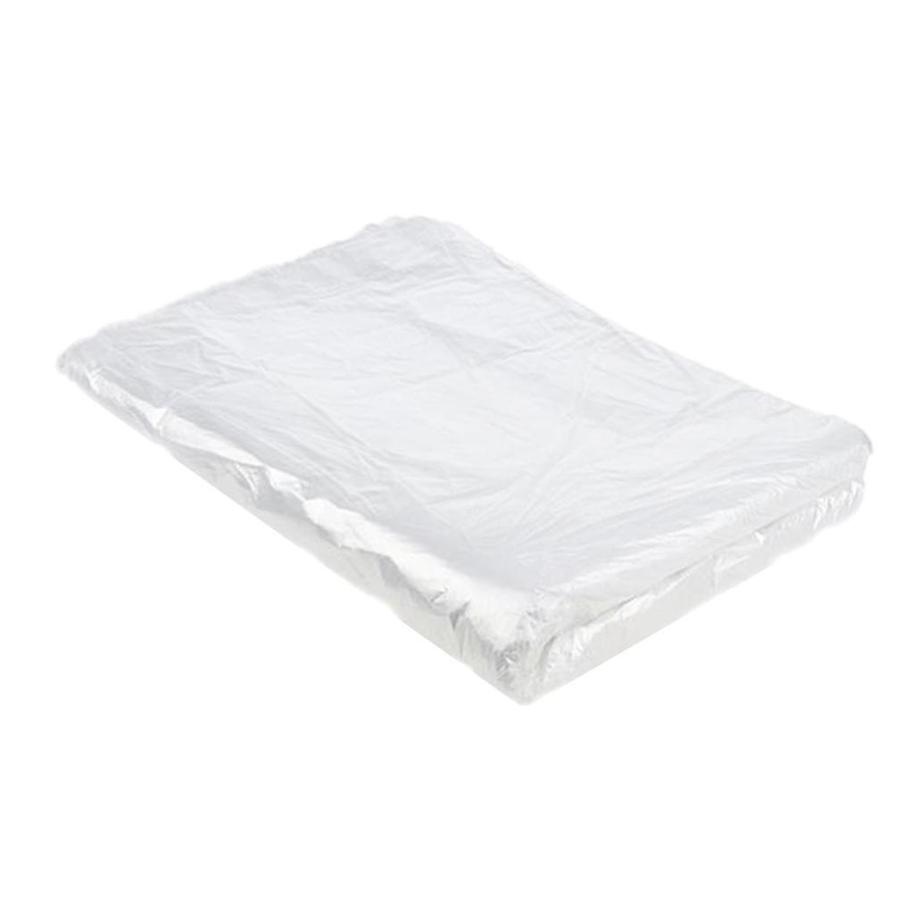 50x Disposable Hair Cutting Cape Salon Gowns Salon Barber Shop Capes Apron