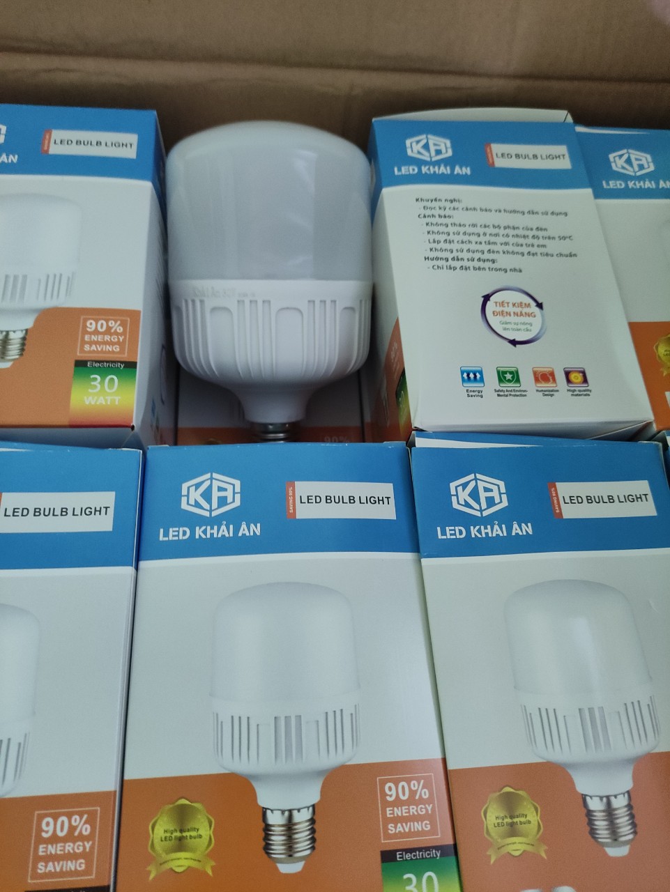 Bóng đèn led 30w siêu sáng tản nhiệt nhôm