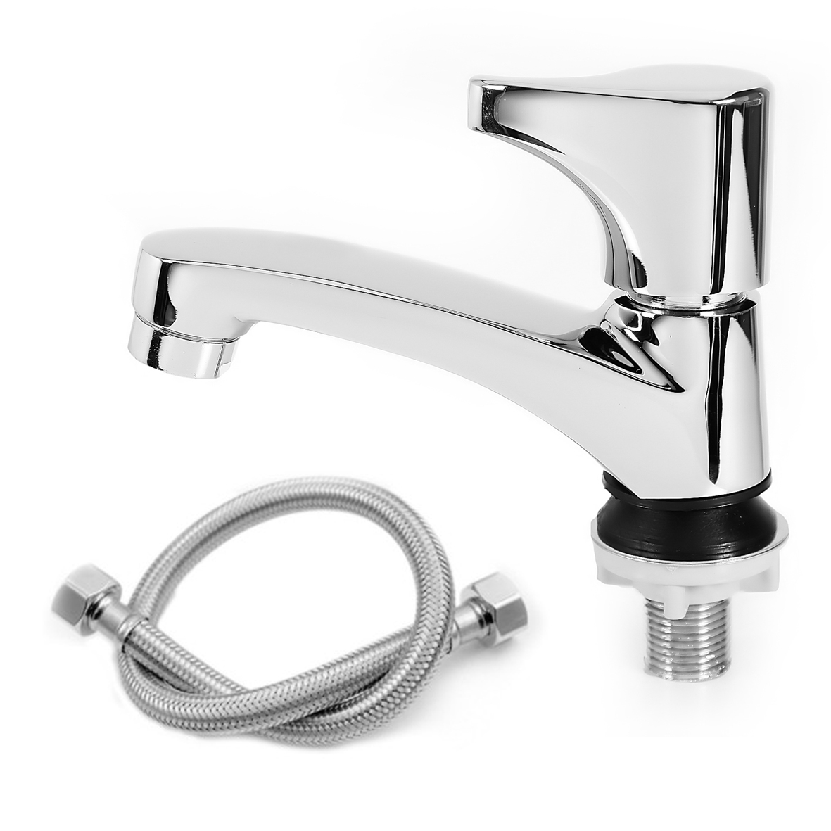 Vòi Lavabo Nước Lạnh Đồng Thau Mạ Crom - Vòi Ylv08 - Dc025T