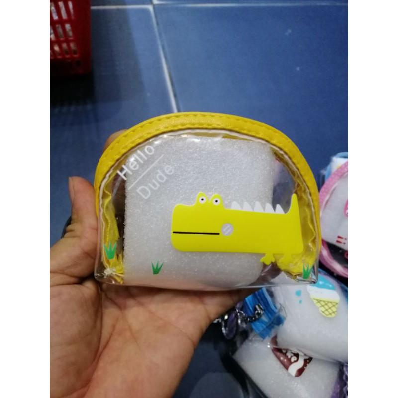 MÓC KHÓA BÓP IN HÌNH CUTE KHỦNG LONG, HOA CÚC