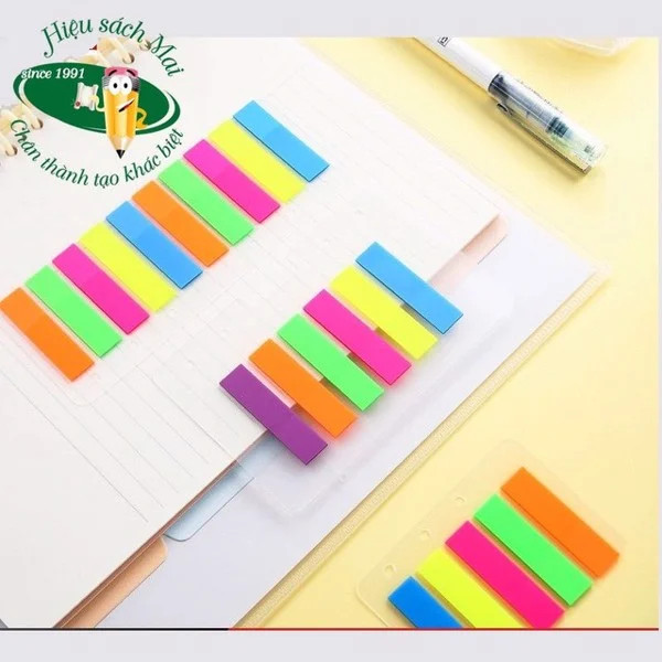 Giấy phân trang / Đánh dấu trang / Sticky Note 6 màu M&G YS-21, 6*20 Sheet