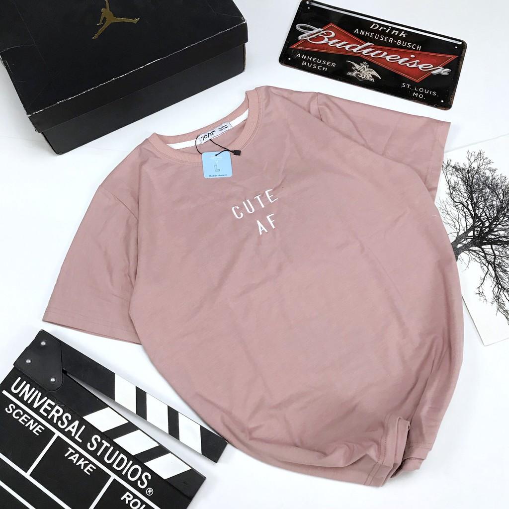 Áo thun tay ngắn Unisex - CUTE AF