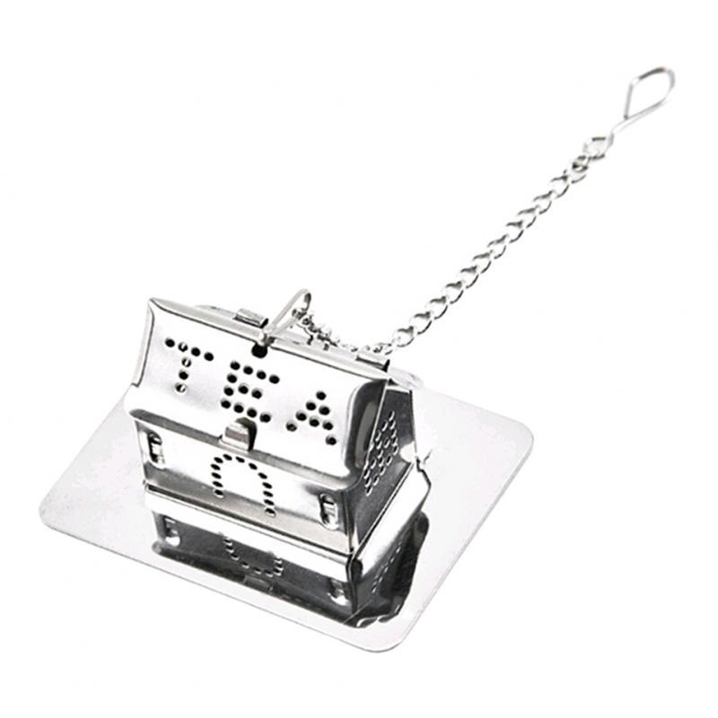 Stainless Steel Tea Ball Filter Tea infuser For Loosing Leaf Tea Silver