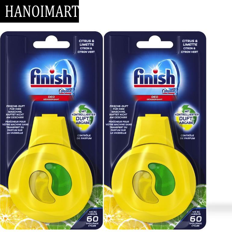 Combo Viên rửa bát Finish 110V + Muối Finish 1.5kg + Nước làm bóng Finish 750ml