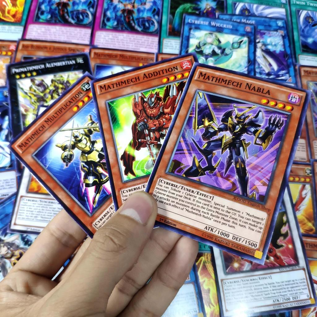 Bài Yugioh ️️ Thẻ bài Yugioh Matchmech deck 54 lá