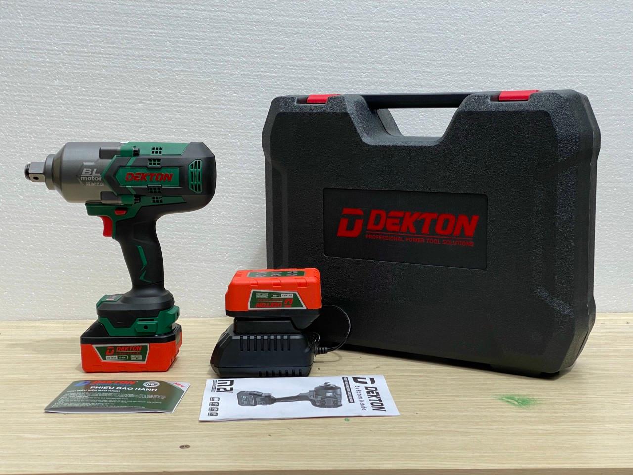 MÁY SIẾT BULON 21V ĐẦU 3/4 DEKTON M21-IW1450N - HÀNG CHÍNH HÃNG
