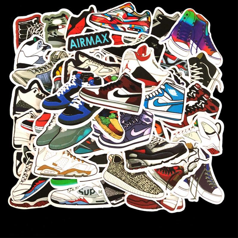 Set 60 Sticker SNEAKER ảnh ép lụa