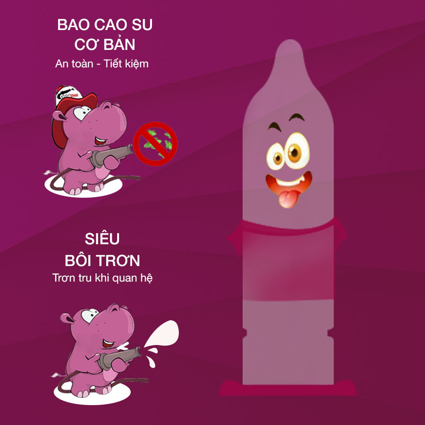 Bộ 6 Hộp bao cao su OKHQ hương Dâu + 6 Hộp bao cao su OKHQ Không Mùi