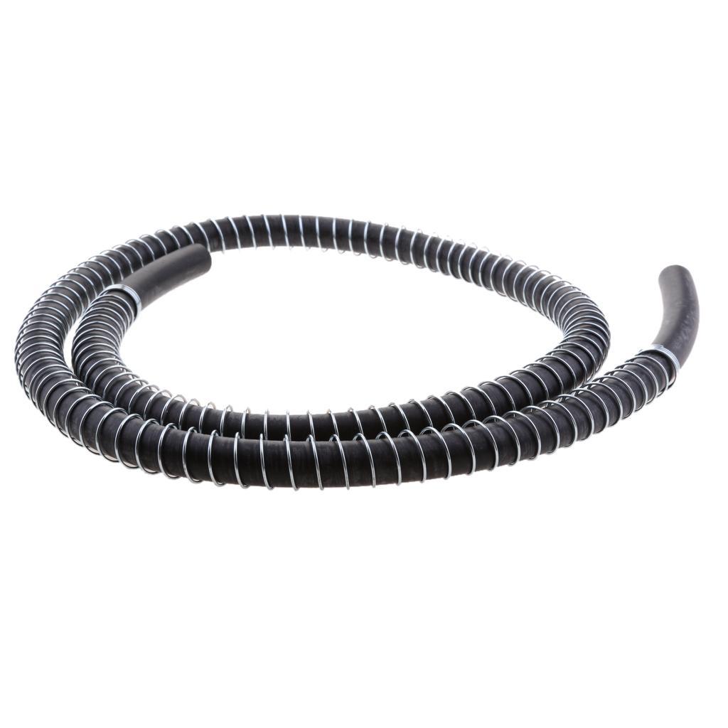 Universal 100cm Stainless Steel Rubber Brake Oil Hose Line for Motorcycle