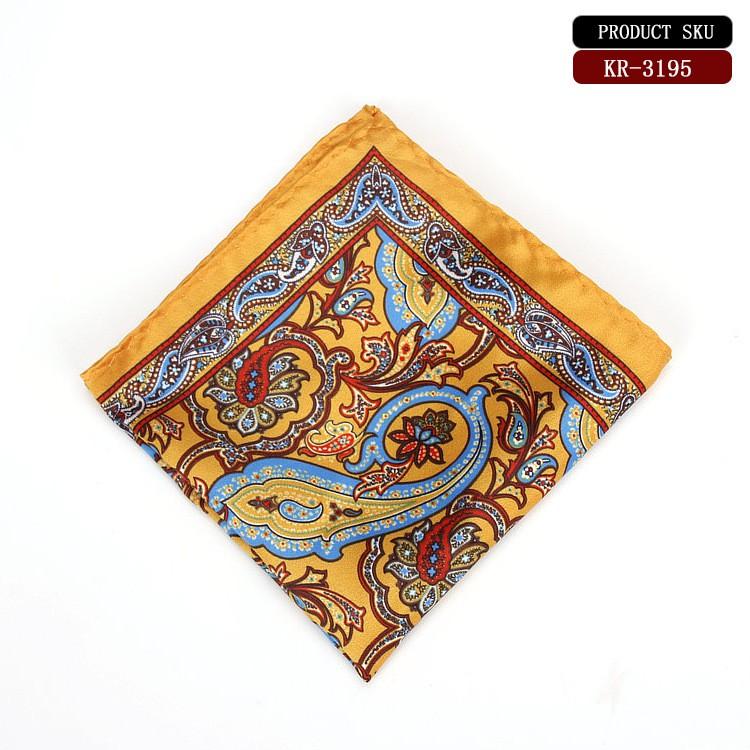 Khăn cài áo vest họa tiết - Pocket Square