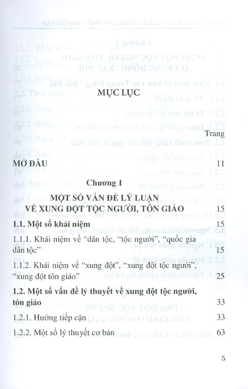 Xung Đột Tộc Người, Tôn Giáo Ở Một Số Quốc Gia Trong Những Năm Gần Đây