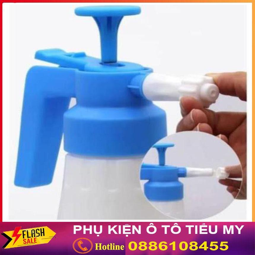 Bình Xịt Tạo Bọt Tuyết Rửa Xe Ô Tô , Xe Máy Cầm Tay 1.8L, Bình Xịt Đa Năng