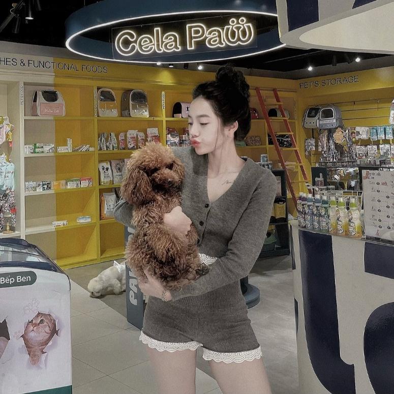 Set len viền bèo baby - HGZ BY JOLIE